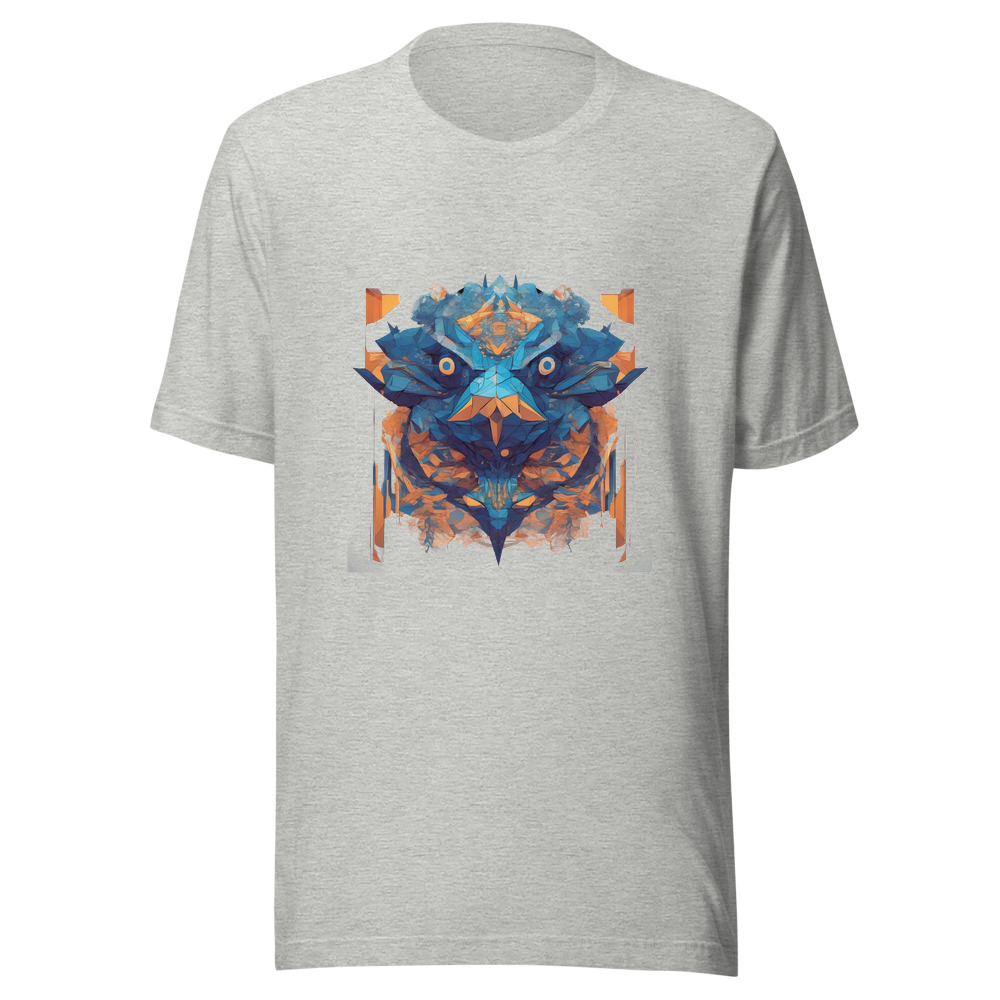 Sport Grey T-Shirt with print art