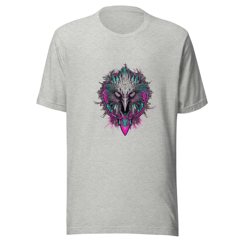 Sport Grey T-Shirt with print art