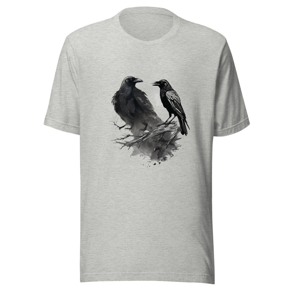 Sport Grey T-Shirt with print art