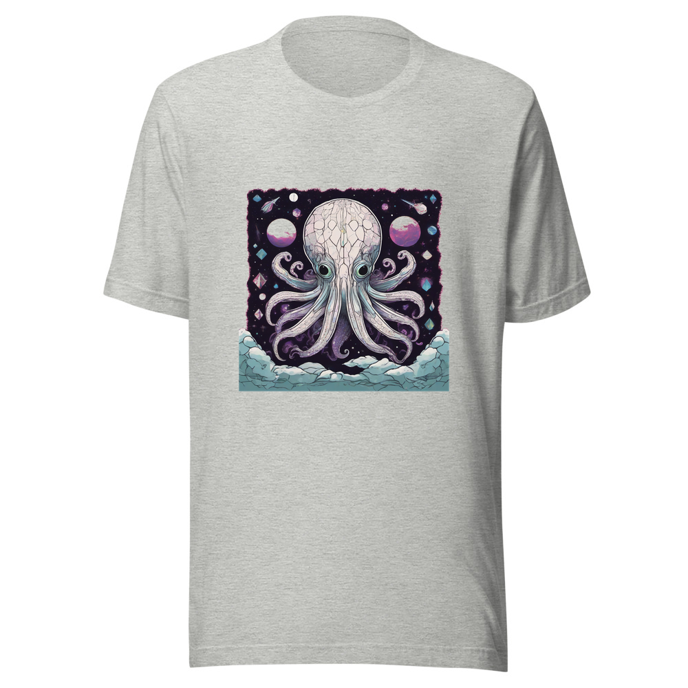 Sport Grey T-Shirt with print art