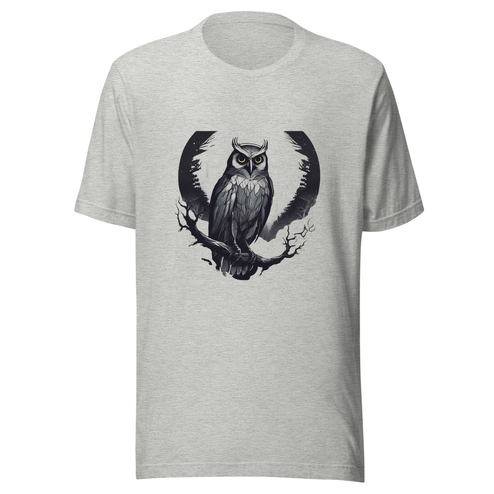 Sport Grey T-Shirt with print art