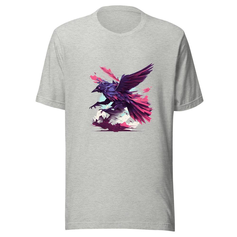 Sport Grey T-Shirt with print art