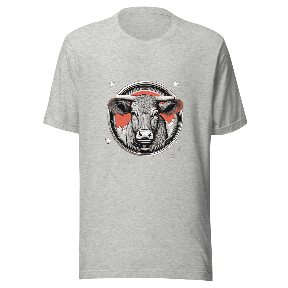 Sport Grey T-Shirt with print art