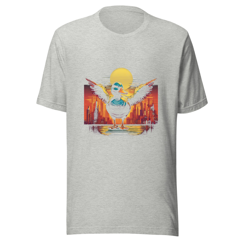 Sport Grey T-Shirt with print art