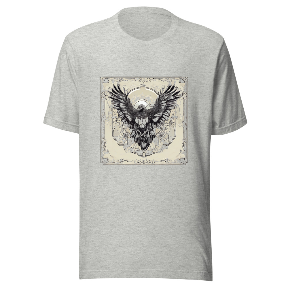 Sport Grey T-Shirt with print art