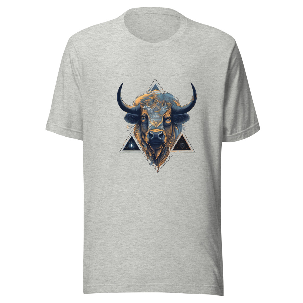 Sport Grey T-Shirt with print art