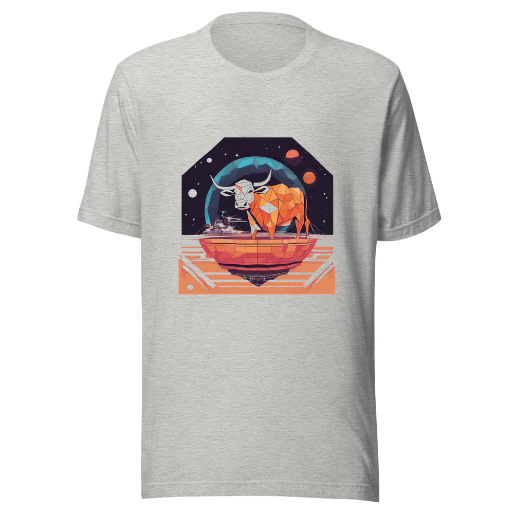 Sport Grey T-Shirt with print art