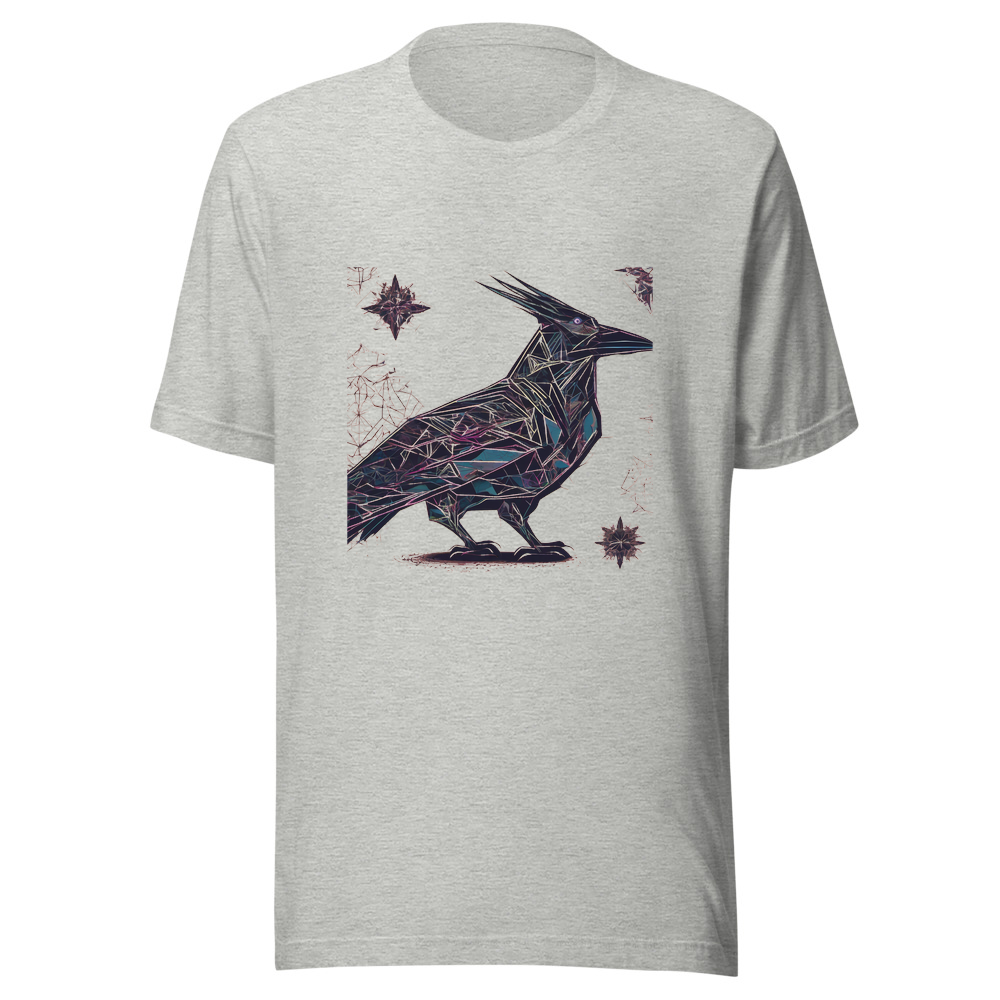 Sport Grey T-Shirt with print art