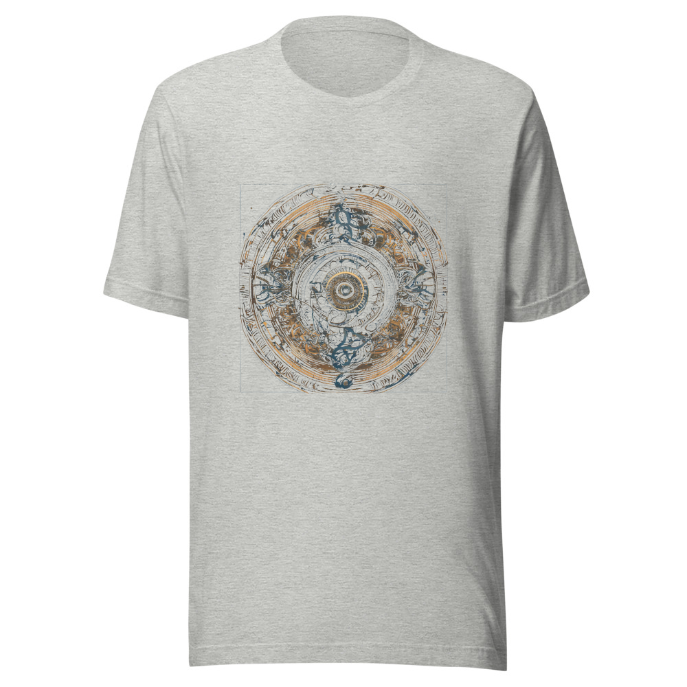 Sport Grey T-Shirt with print art
