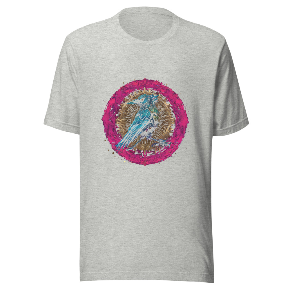 Sport Grey T-Shirt with print art