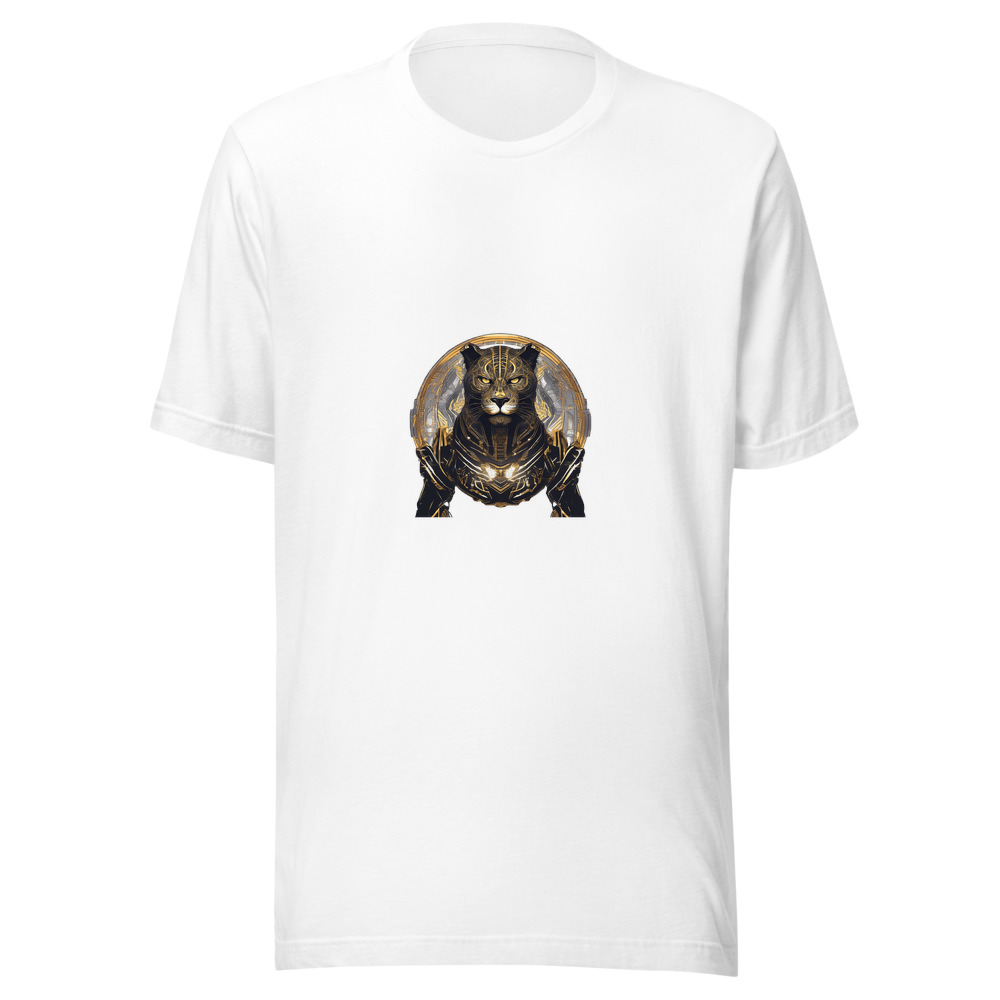 White T-Shirt with print art