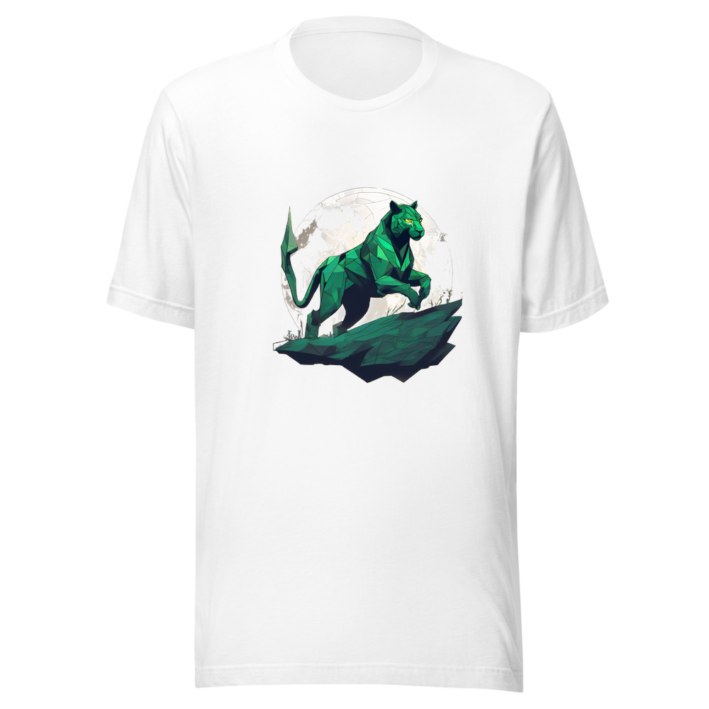 White T-Shirt with print art