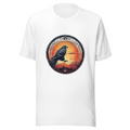 White T-Shirt with print art