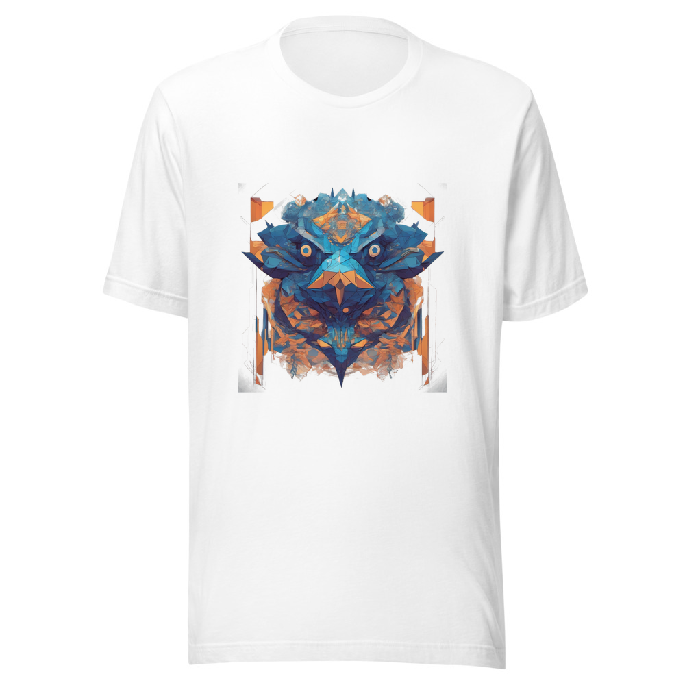 White T-Shirt with print art