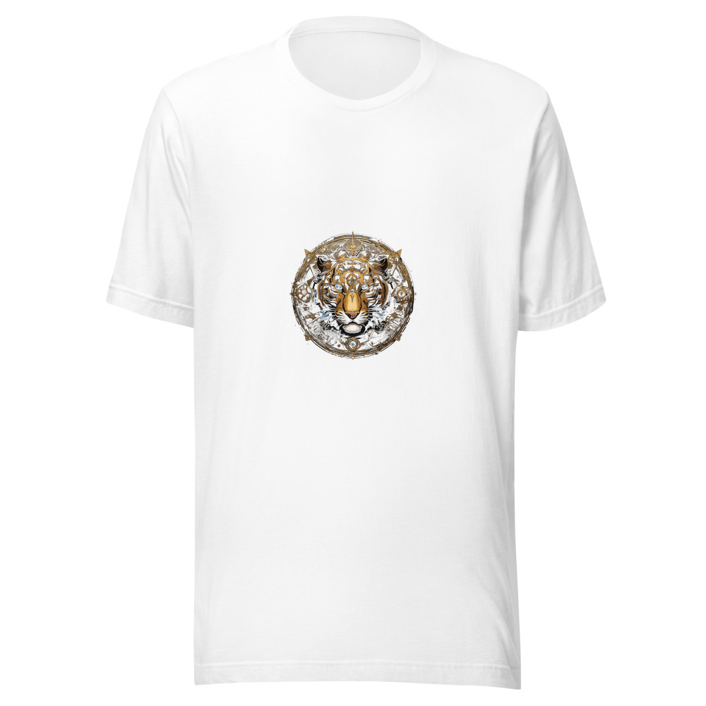 White T-Shirt with print art