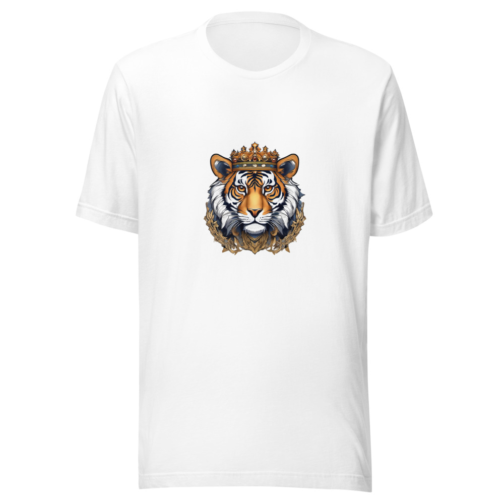 White T-Shirt with print art
