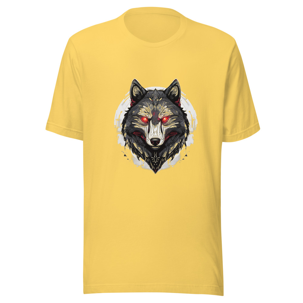 Yellow T-Shirt with print art