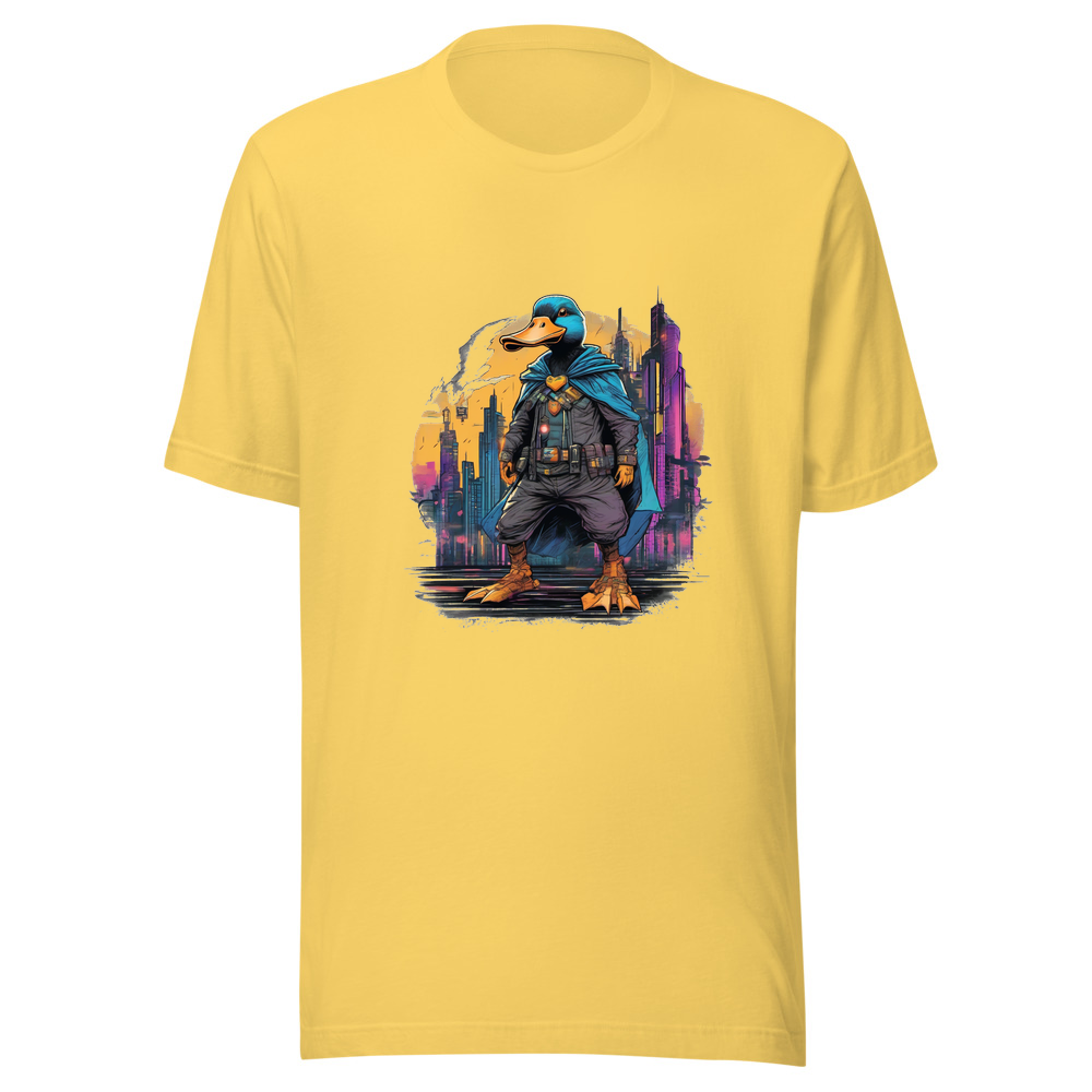 Yellow T-Shirt with print art